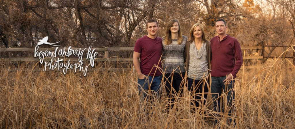 Tulsa Family Portraits, Field, Fall